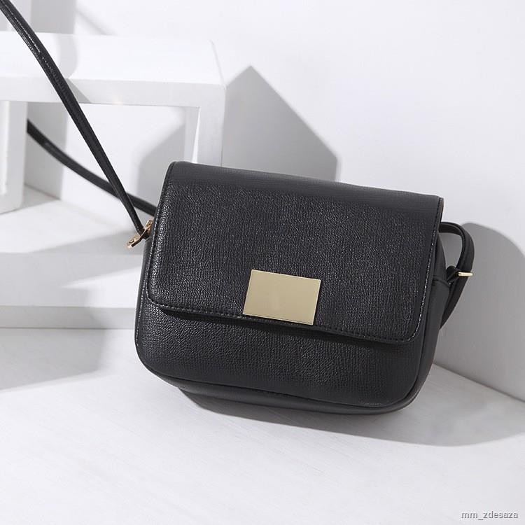 Best Seller HM กระเป๋าสะพาย รุ่น gold bar cross body bag mm_zdesaza