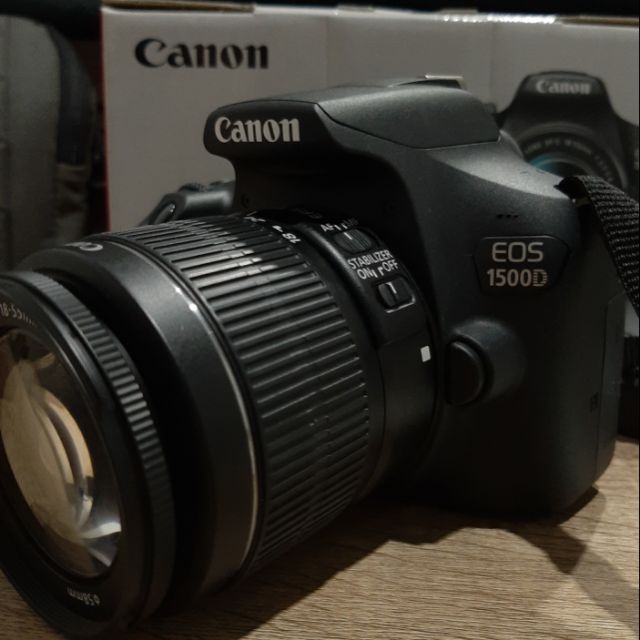 กล้องมือสอง สภาพ98% Canon EOS1500D+ เลนส์ Kit EF-S 18-55 IS II