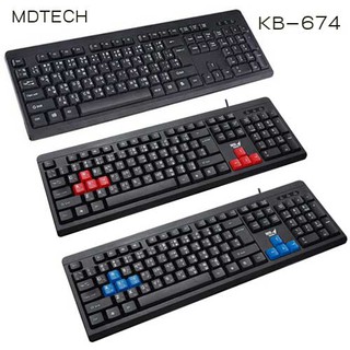 KB-674 MD-TECH KEYBOARD USB