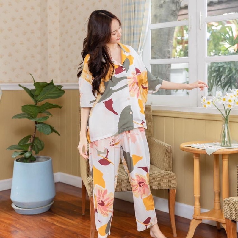 ส่งต่อ ชุดนอน oversize ร้าน Muslin Pajamas