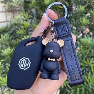 เหมาะสำหรับสามรุ่นของ MG6 key bag pilot 21 MG 5 car key case หัวเข็มขัด MG hsZS สไตล์โบราณ