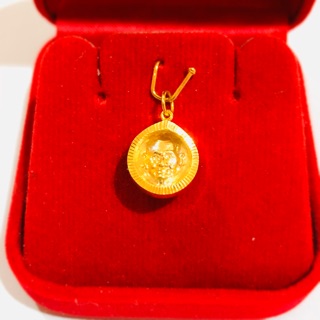 จี้หลวงปู่ทวด(จิ๋ว) เลี่ยมทองแท้ เหมาะกับครึ่งสลึง/1สลึงตันๆ…