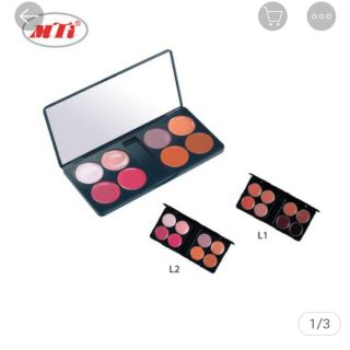 Mti Lip Palette เอ็มทีไอ ลิปสติก พาเลทท์