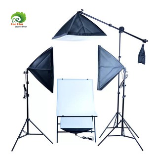 Studio photography light set professional photographic equipment softbox โต๊ะถ่ายสินค้า ฉากถ่ายรูป สตูดิโอถ่ายภาพ