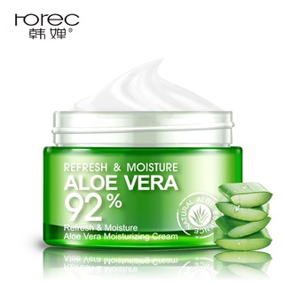 Horec ครีมบำรุงหน้า Aloe Vera Gel Essence ครีมทาหน้า ให้ความชุ่มชื้น ครีมบำรุงผิวหอยทาก ครีมลบรอยแผลเป็นจากสิว