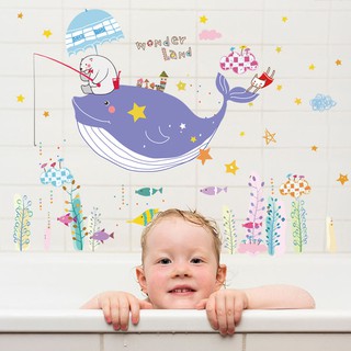 สติ๊กเกอร์ใสติดผนังบ้าน ห้องเด็ก Wallsticker DIY Home Decor
