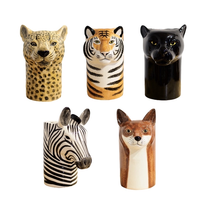 Animal Vase & Utensil Pot : แจกัน ที่ใส่ช้อน ที่ใส่เครื่องเขียน แจกันดอกไม้ กระถางต้นไม้ **กรุงเทพมีส่งด่วน!**