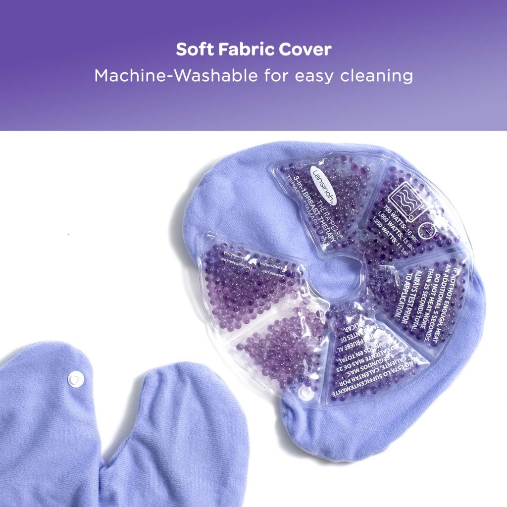 🇺🇸 USA 🇺🇸 Lansinoh TheraPearl Breast Therapy Pack Breastfeeding แผ่นประคบ เต้านม บรรเทาอาการปวด นมคัด เป็นก้อน - รูปที่ 3