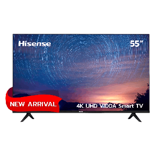 [Pre-order ของเข้า 6 มี.ค.]Hisense ทีวี 55 นิ้ว 4K UHD VIDAA U5 Smart TV 2.4G+5G WIFI Build in /DVB-T2 / USB2.0 / HDMI /AV รุ่น 55E6H Voice control