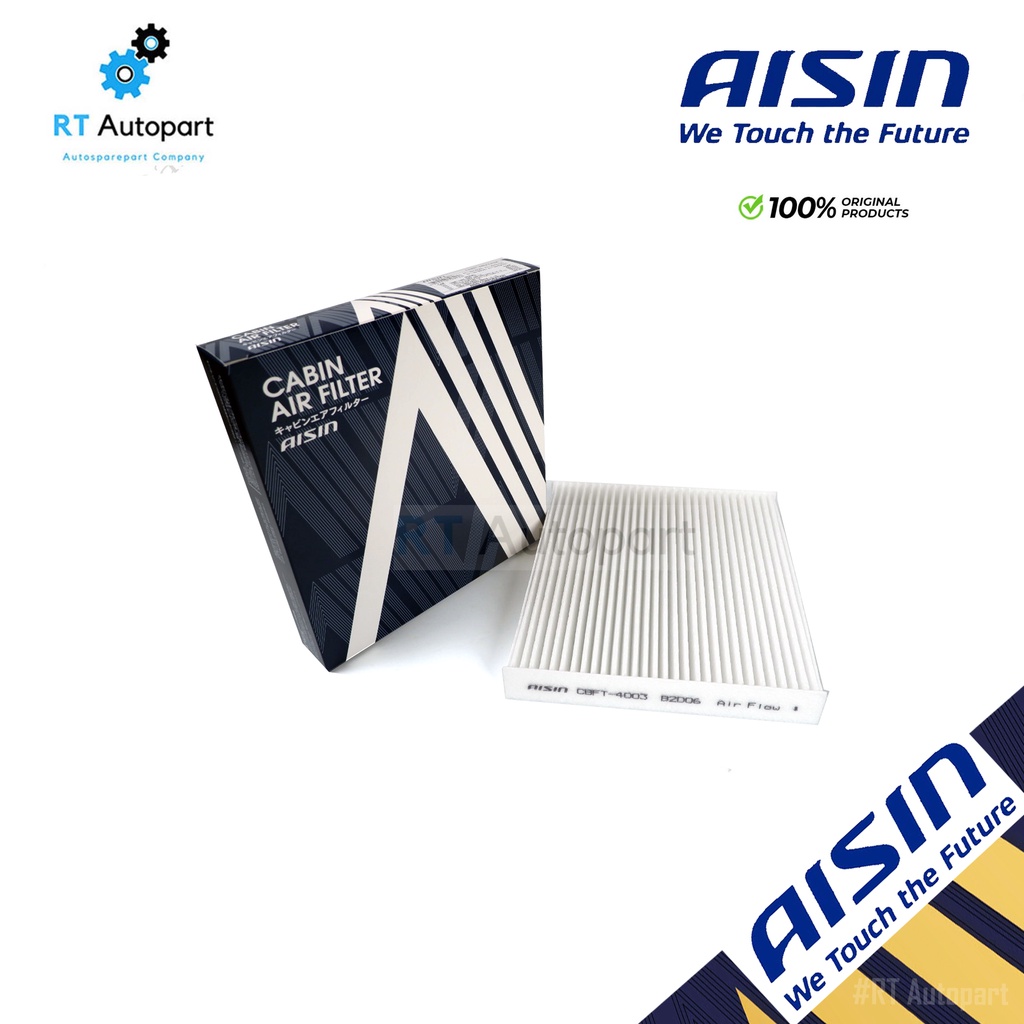 Aisin กรองแอร์ Toyota Altis Vios Yaris Vigo Fortuner Innova Avanza Camry Sienta Commuter Prius / อัลติส วีออส ยาริส / CB