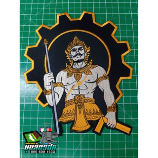 พระวิษณุกรรมถือฉาก-ขนาด20x24ซม-(A04)