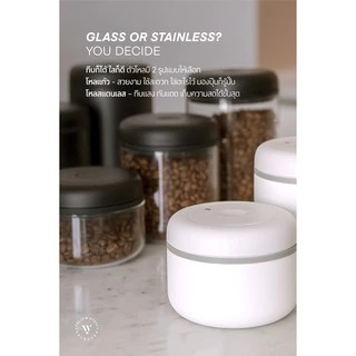 Fellow - ATMOS VACUUM CANISTER ที่เก็บเมล็ดกาแฟ ที่เก็บ สูญญษากาศ รักษา ยืดอายุ