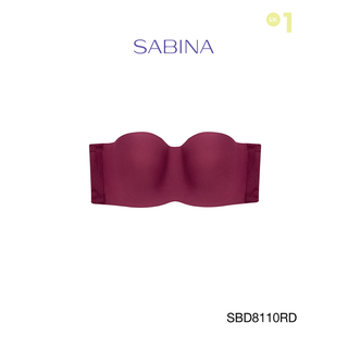 Sabina เสื้อชั้นใน (มีโครง) Body Bra (เกาะอก) Perfect Bra รหัส SBD8110RD สีแดงเข้ม