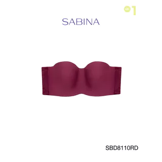 Sabina เสื้อชั้นใน (มีโครง) Body Bra (เกาะอก) Perfect Bra รหัส SBD8110RD สีแดงเข้ม
