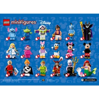 LEGO 71012 Disney Minifigures Series 1 ของแท้หายาก เลือกตัวได้พร้อมส่ง แกะซองเช็คของแล้ว เลโก้ ดิสนีย์ มินิฟิกเกอร์ RARE