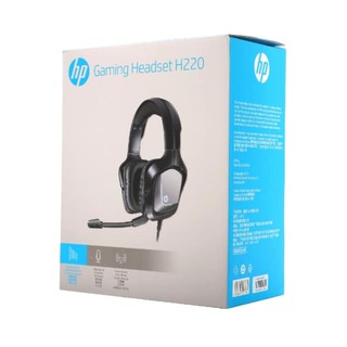 หูฟัง Headset HP (H220) Black   แสงไฟ LED