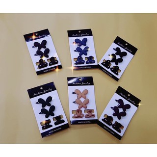 กิ๊บติดผมงานเซ็ท งับจิ๋ว 1เซ็ท มีครบสี 6 สี ราคา 80 บาท