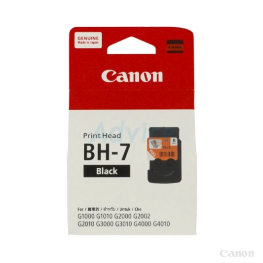 Print head Canon BH-7 For Printer Canon : G1000 / G1010 / G2000 / G2002 / G2010 / G3000 / G3010 / G4