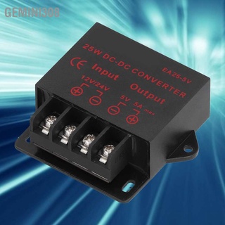 Gemini308 Voltage Converter DC 12V 24V to 5V 5A Power Supply Reducer Regulator Transformer Module