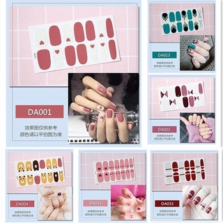 ส่งฟรี 99Waterproof nail stickers, DA nail stickers, fashion nail stickers