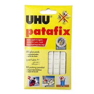 กาวดินน้ำมัน UHU Patafix 60 กรัม ขาว / เหลือง/ ดำ ยู้ฮู Pro Power