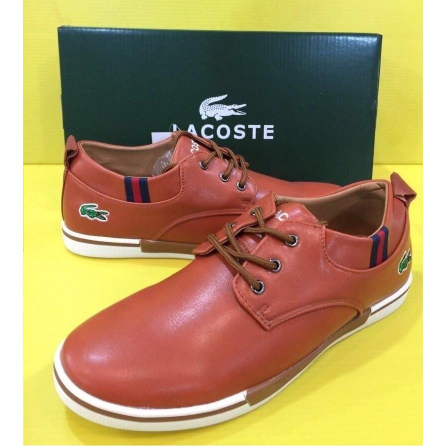 Lacoste - PREMIUM LEATHER BOAT SHOES   *Free Delivery HOT!