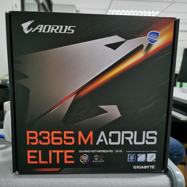 Asus B365 M AORUS ELITE ของใหม่ ส่งฟรี!!