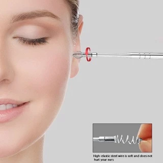 🔥 พร้อมส่ง 🔥XU-BBL-01 พร้อมส่ง!ชุดเครื่องมือเลือกหู 6 ชิ้น ชุดไม้แคะหูสแตนเลส ที่แคะหู อุปกรณ์แคะหู พร้อมกล่องใส่สวยงาม