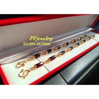 ข้อมือโกเมน12มิล8เม็ดยาว18ซม.