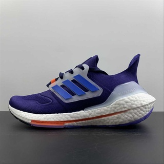 ADIDAS Ultraboost 22 Legacy Indigo/Blue Rush/Turbo Sports รองเท้าวิ่ง