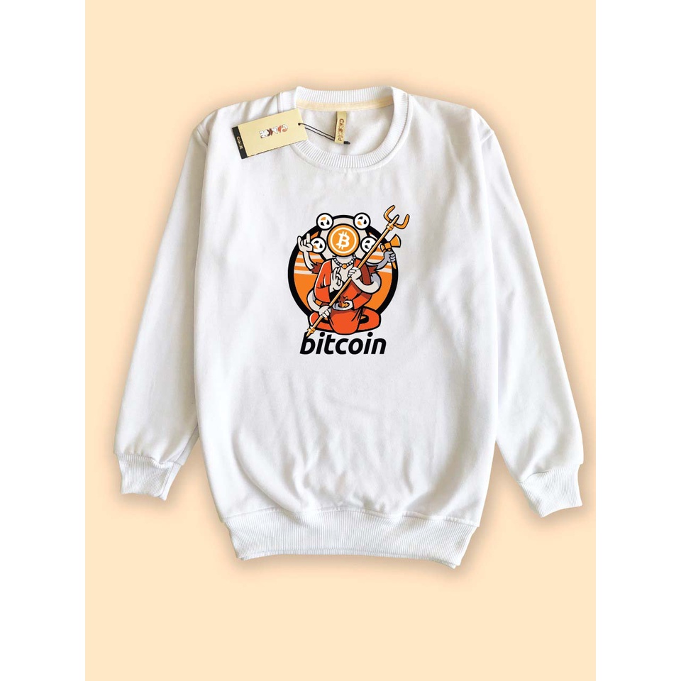 เสื้อสเวตเตอร์ Crypto Bitcoin