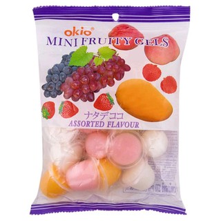 เยลลี่พุดดิ้ง ผสมวุ้นมะพร้าวรสผลไม้ Okio Mini Puddind Mix 270g