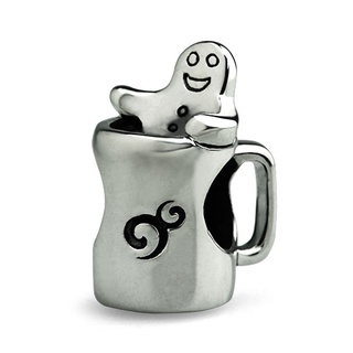 OHM Beads รุ่น Hot Mug - Silver 925 Charm เครื่องประดับ บีด เงิน เแก้ว จี้ สร้อย กำไล OHMThailand