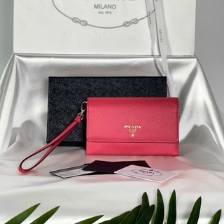 PRADA Saffiano Wallet 1MH438  กระเป๋าตัง