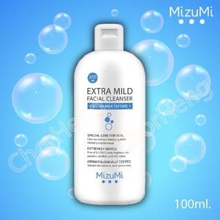 MizuMi Extra Mild Facial Cleanser 100ml เจลล้างหน้า สูตรอ่อนโยนพิเศษ