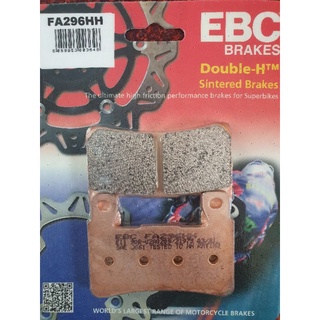 ผ้าเบรค EBC Brakes รุ่น HH sintered/ ผ้าหน้า Harley Davidson Fatboy Low Rider Fat Bob, Kawasaki Ninja ZX-6R, CB400