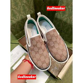 [ พร้อมส่ง ] Gu*ci Slip On Sneaker GG Original  Size 36 - 45 [ ORI ]