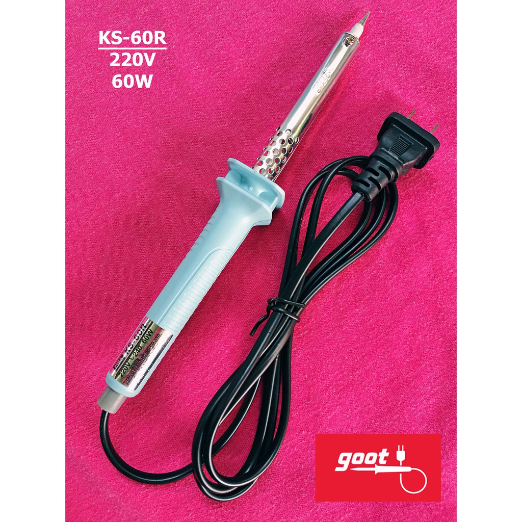 หัวแร้งบัดกรี goot 60W รุ่น KS-60R