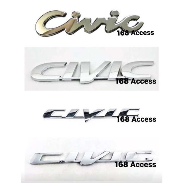 โลโก้ Civic EG, EK, ES, FD, FB Emblem Logo