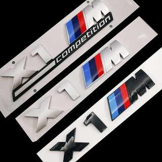 BMW M X1 Logo Auto Badge Emblem Trunk Emblem COMPETITION Bar Underlined Thunder Edition Emblem ⚡READYSTOCK⚡