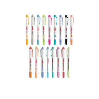 ปากกาเน้นข้อความ Twinliner Soft 17 สี ปากกาไฮไลท์ แยกแท่ง