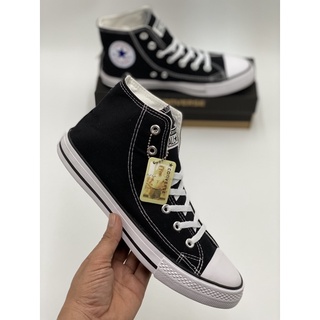 รองเท้าผ้าใบconvers all star คอนเวิร์สหุ้มข้อมี8สีให้ลูกค้าเลือกมีไซด์ 36 ถึงเบอร์ 45สินค้าพร้อมกล่อง