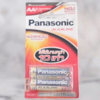 ถ่าน อัลคาไลน์ Panasonic AA/ LR6 สองเอ