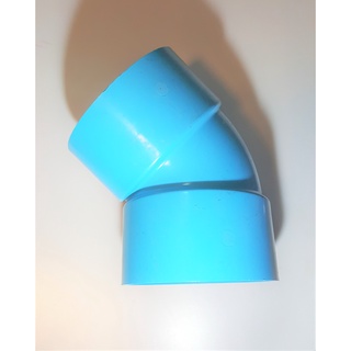 ข้องอ 45 องศา พีวีซี ตราช้าง SCG PVC Elbow 45ํํ   8"