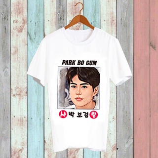 เสื้อยืดดารา เสื้อยืด Fanmade เสื้อแฟนเมด เสื้อยืดคำพูด เสื้อแฟนคลับ ศิลปินเกาหลี FCB40-30 พัคโบกอม Park Bo Gum