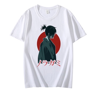 T-shirt  เสื้อยืด พิมพ์ลายกราฟฟิค Noragami Yato สไตล์วินเทจ ญี่ปุ่น พลัสไซซ์ สําหรับผู้ชาย และผู้หญิงS-5XL