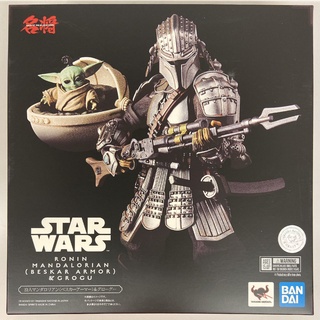 Bandai Spirits Ronin Mandalorian (Besker Armor) &amp; Grogu MOVIE REALIZATION