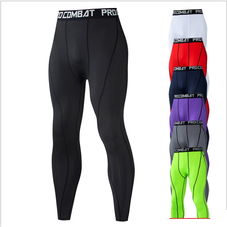 กางเกงรัดกล้ามเนื้อขายาวหลายสี ออกกำลังกาย Sport