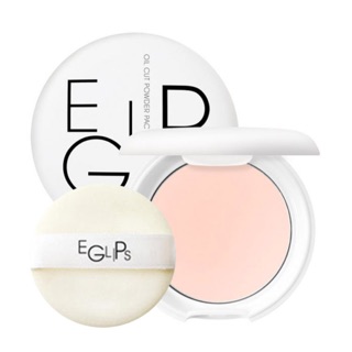 Eglips Oil Cut Powder Pact(ตลับขาว) 8g