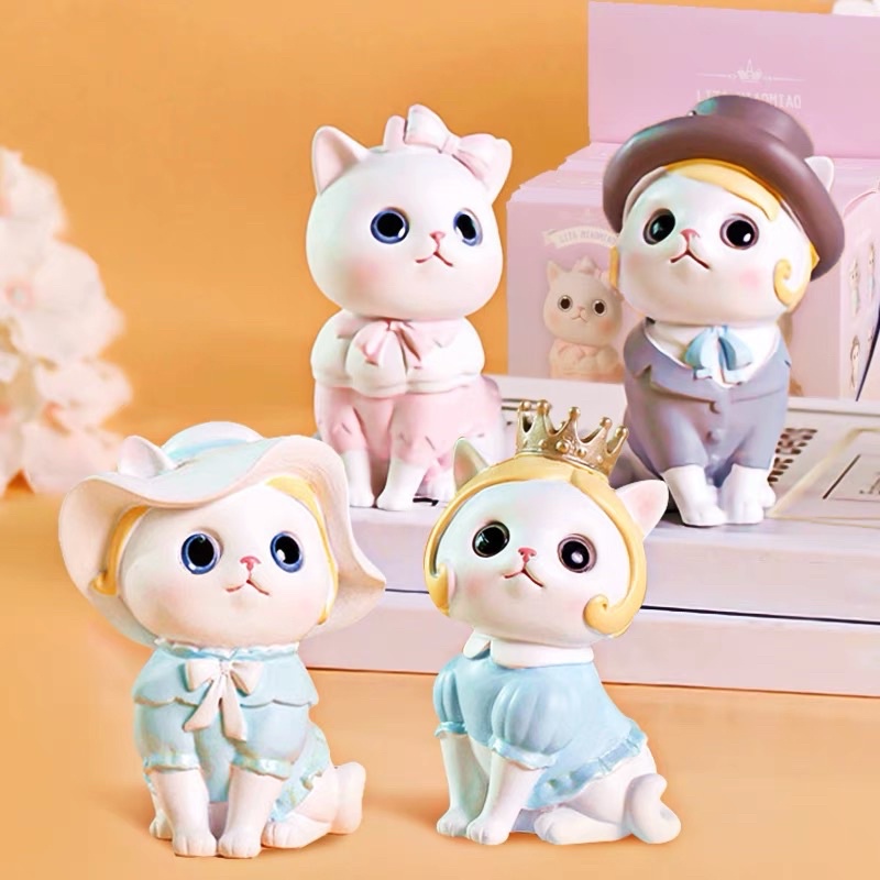 กล่องสุ่ม ตุ๊กตาแมวน่ารักๆ ลูกคุณหนูสุดๆ มี 4 แบบ
